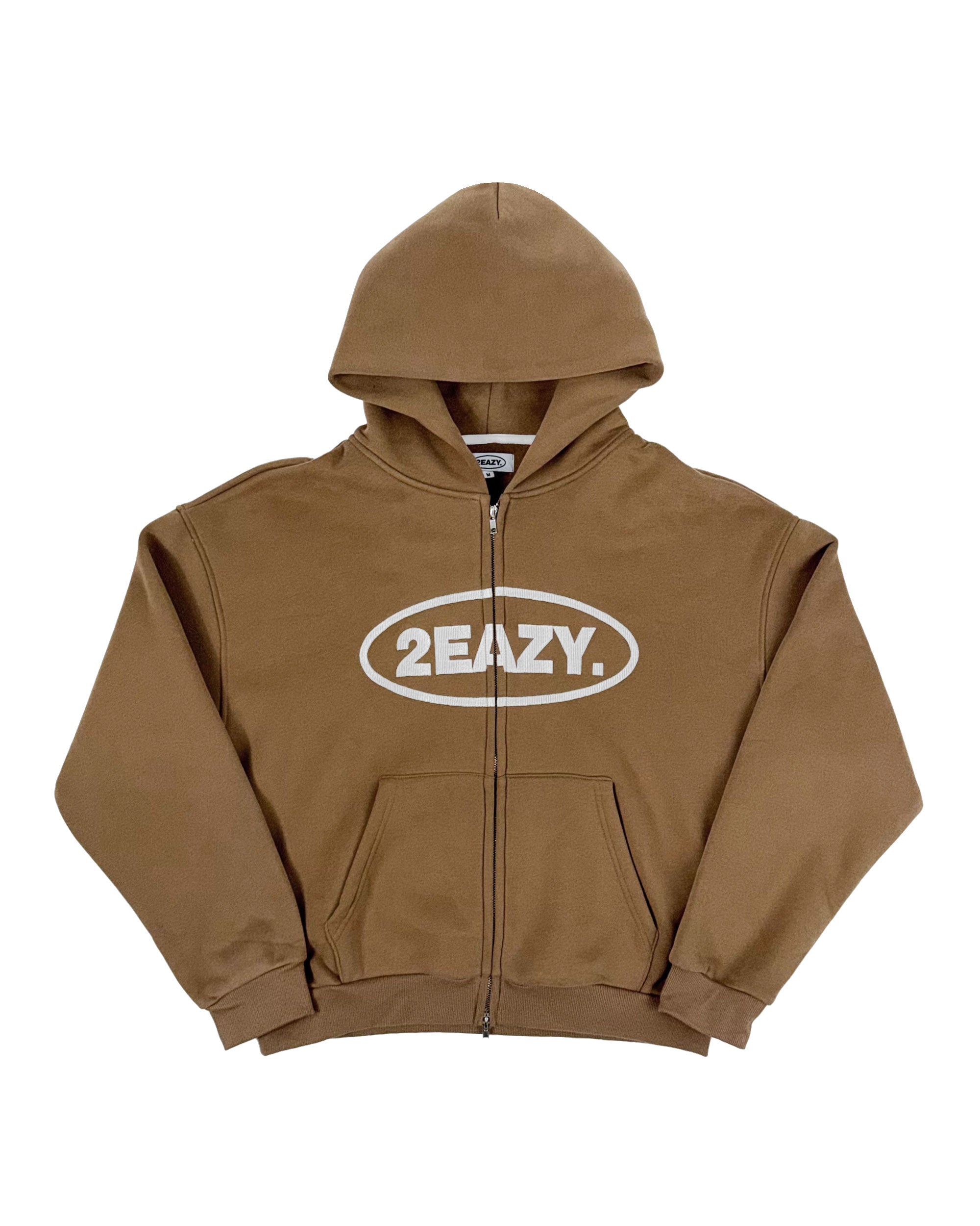 Bronze Sand Zip Hoodie